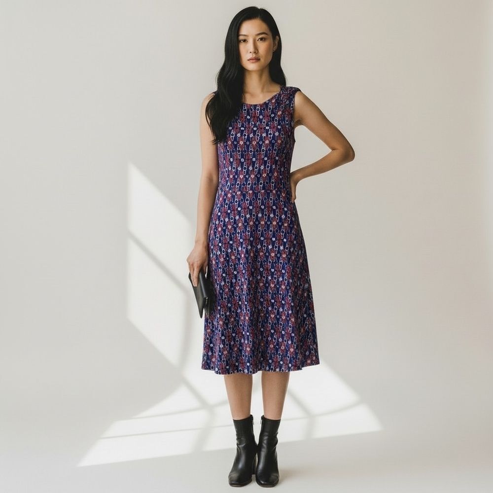 Banana Republic Patterned Link Dress
